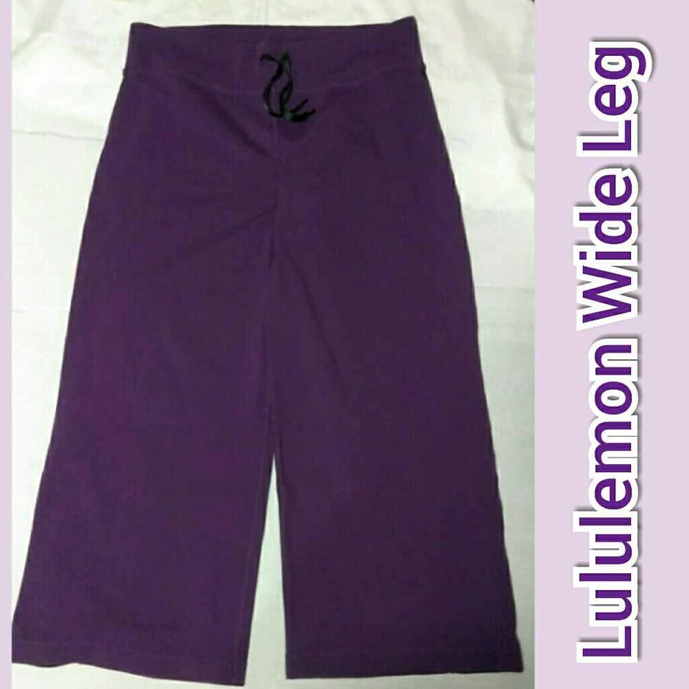 Lululemon Wide Leg Capri Size 6
